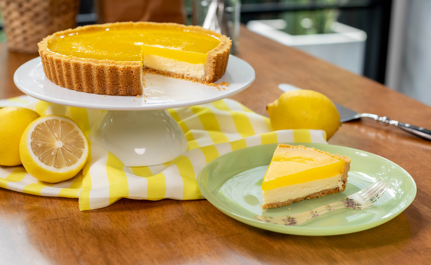 Super Lemon Cheesecake ซุปเปอร์เลมอนชีสเค้ก 9514